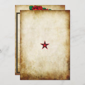 Vroeger lid van het Roos Stadsthema Tattoo Kaart (Voorkant / Achterkant)