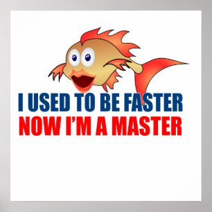 Vroeger sneller poster