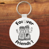 Vroeger Vrienden? Button Sleutelhanger (Voorkant)