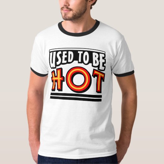 Vroeger Was Heet T-Shirt Voor Mannen (Voorkant)