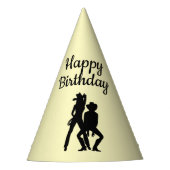 Vroeger was het een 'Line Dance Birthday' Feesthoedjes (Voorkant)