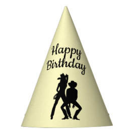 Vroeger was het een 'Line Dance Birthday' Feesthoedjes