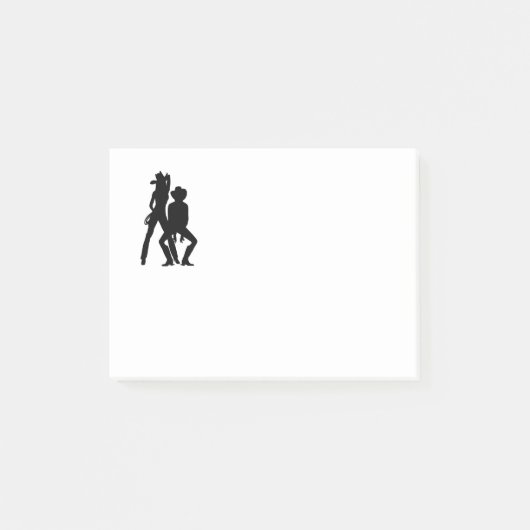Vroeger was het een linedance post-it® notes (Voorkant)