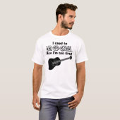 Vroeger was ik aan Rock T-shirt (Voorkant volledig)