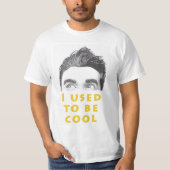Vroeger was ik cool t-shirt (Voorkant)