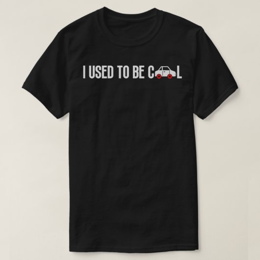 Vroeger was ik cool t-shirt (Design voorkant)