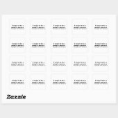 Vroeger was ik een People Person... Vierkante Sticker (Vel)