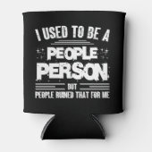 Vroeger was ik een sociaal onhandig persoon blikjeskoeler (Voorkant)