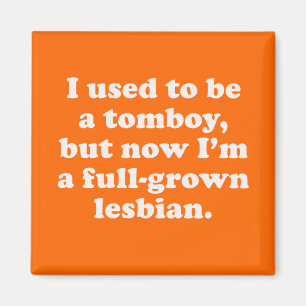 Vroeger was ik een tomboy magneet
