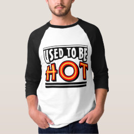 Vroeger Was Ik Heet Heren 3/4 Mouwen Raglan T-Shir T-shirt