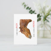 Vroeger was ik rijk briefkaart (Staand voorkant)