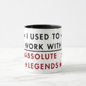 Vroeger werkte ik met Absolute Legends Mok (Midden)