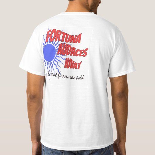 Vroeger zeiden de Romeinen! T-Shirt (Achterkant)