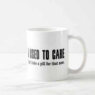 Vroeger zorgde ik ervoor.  Maar daar neem ik nu ee Koffiemok