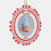 Vroegere Eerste Kerstmis Ornanment Keramisch Ornament (Rechts)