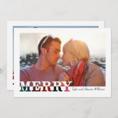 Vroegere en heldere front- en backfeestkaart feestdagenkaart (Voorkant / Achterkant)