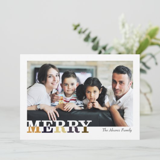 Vroegere en heldere front- en backfeestkaart feestdagenkaart (Staand voorkant)