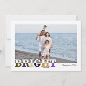 Vroegere en heldere front- en backfeestkaart feestdagenkaart (Achterkant)