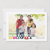 Vroegere en heldere front- en backfeestkaart feestdagenkaart (Achterkant)