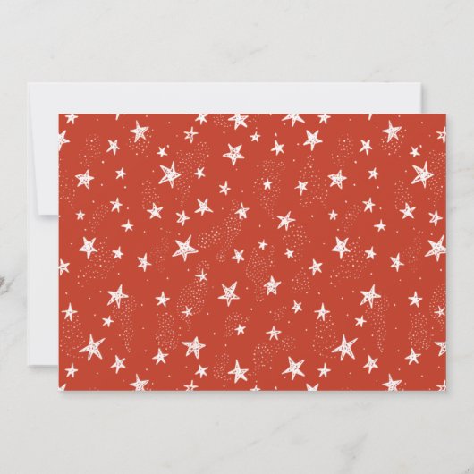 Vroegere en heldere kerstboom 2 Foto Feestdagenkaart (Achterkant)