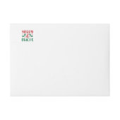 Vroegere en heldere kerstfeestdag (Voorkant)