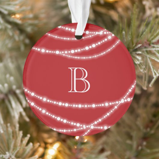 Vroegere en heldere kerstfoto's ornament (Boom)