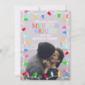 Vroegere en heldere kerstkaart voor feestdagen (Voorkant)