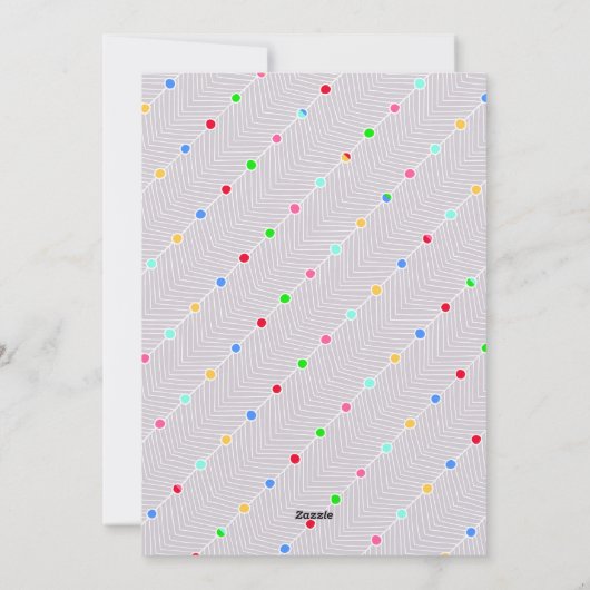 Vroegere en heldere kerstkaart voor feestdagen (Achterkant)