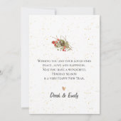 Vroegere en heldere  scriptfoto Happy Holiday (Achterkant)