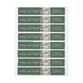 Vroegere en heldere weergave van kerstmis (Vel)