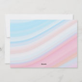 Vroegere en helderroze kerstfoto's feestdagenkaart (Achterkant)