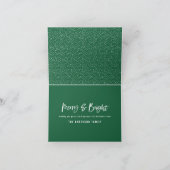 Vroegere en helderste moderne fotokerst feestdagen kaart (Binnen)