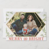 Vroegere en helderziende kerstkaarten feestdagenkaart (Voorkant)