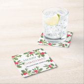 Vroegere feestdag met kerst kartonnen onderzetters (Insitu)