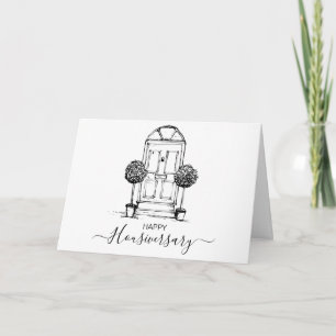 Vroegere huisherdenkingsdag kaart