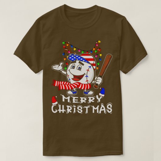 Vroegere kerstbalkspeler X T-shirt (Design voorkant)