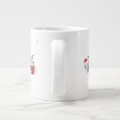 Vroegere kerstbekertjes grote koffiekop (Achterkant)