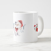 Vroegere kerstbekertjes grote koffiekop (Voorkant rechts)