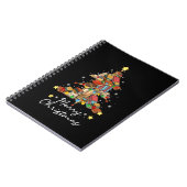 Vroegere kerstbibliotheek Boek lezen Lover Li Notitieboek (Linkerzijde)