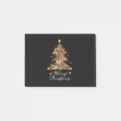 Vroegere kerstbibliotheek Boek lezen Lover Li Post-it® Notes (Voorkant)