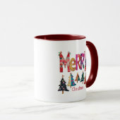 Vroegere kerstbomen mok (Voorkant rechts)