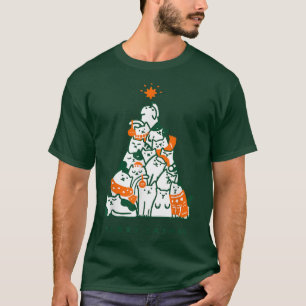 Vroegere kerstbomen t-shirt