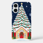 Vroegere kerstboom Case-Mate iPhone case (Achterkant)