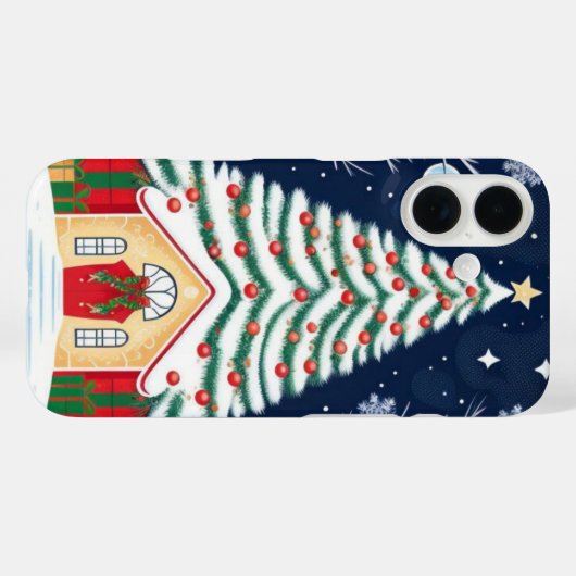 Vroegere kerstboom Case-Mate iPhone case (Achterkant (horizontaal))