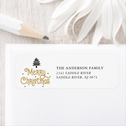 Vroegere kerstboom etiket (Insitu)