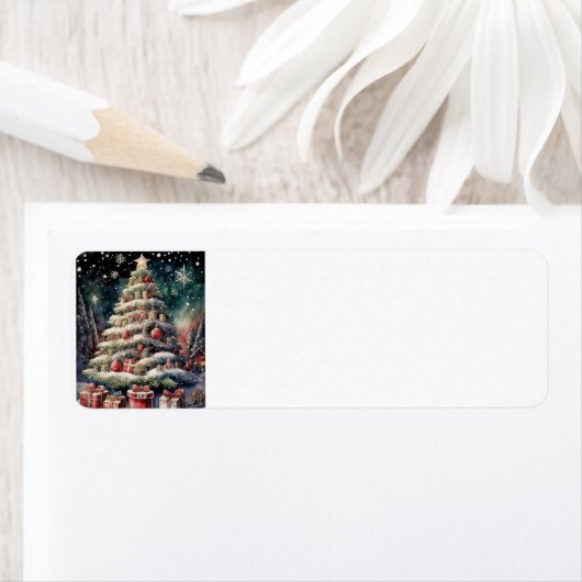 Vroegere kerstboom etiket (Insitu)