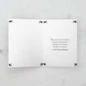 Vroegere kerstboom feestdagen kaart (Binnen)