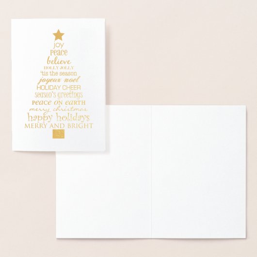 Vroegere kerstboom folie kaarten (Display)