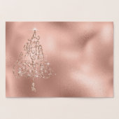 Vroegere kerstboom folie kaarten (Binnen)