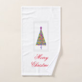 Vroegere kerstboom handdoek (Handdoek)